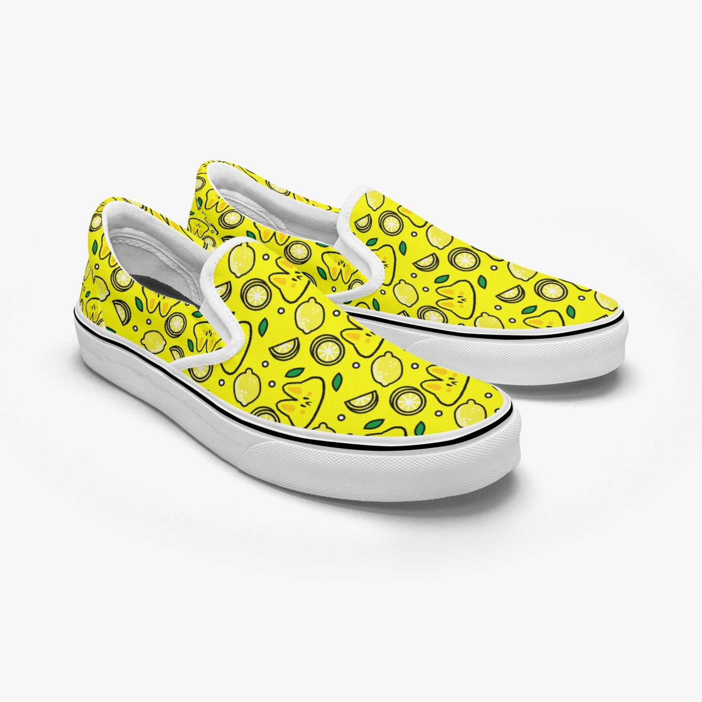 LemonCat Slip-On Shoes