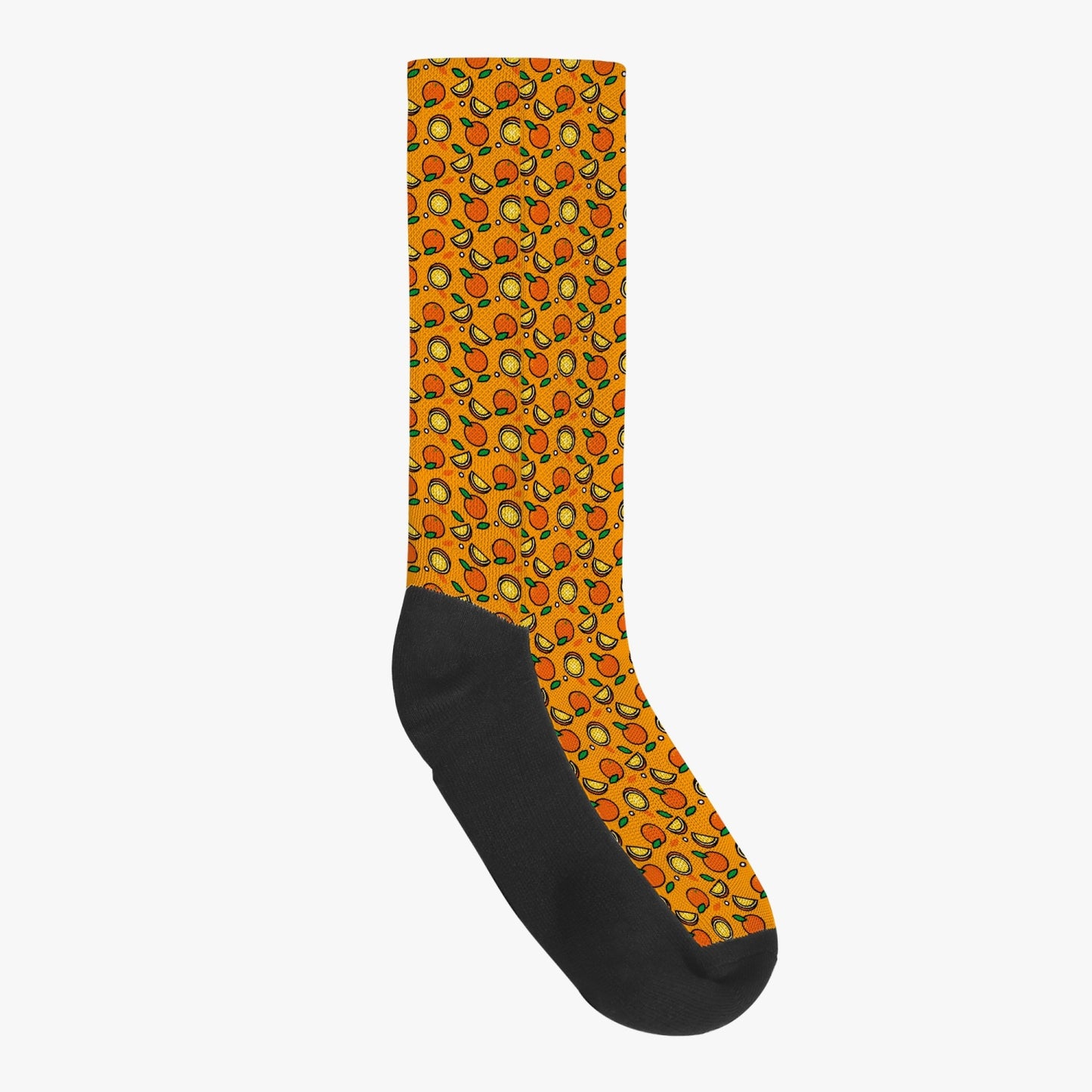 🍊 Orange Flavorful Socks