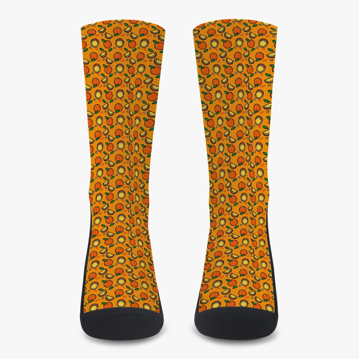 🍊 Orange Flavorful Socks